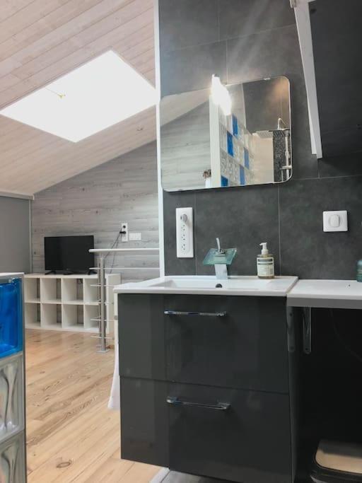 Duplex Atypique 20' De Toulouse Apartment Leguevin Exterior foto