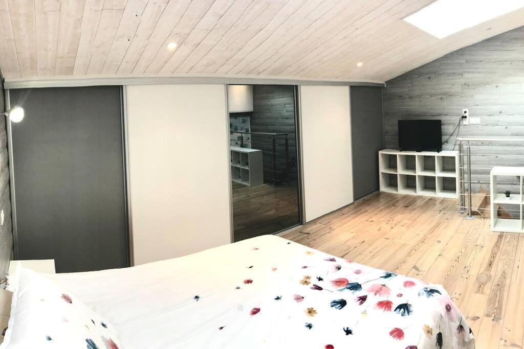 Duplex Atypique 20' De Toulouse Apartment Leguevin Exterior foto